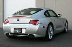 2007 BMW Z4 M Coupe in Titanium Silver Metallic over Black Nappa