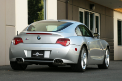 2007 BMW Z4 M Coupe in Titanium Silver Metallic over Black Nappa