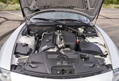 2007 BMW Z4 M Coupe in Titanium Silver Metallic over Black Nappa