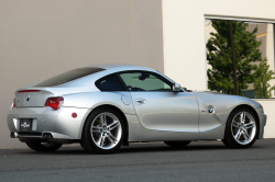 2007 BMW Z4 M Coupe in Titanium Silver Metallic over Black Nappa