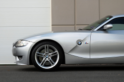 2007 BMW Z4 M Coupe in Titanium Silver Metallic over Black Nappa
