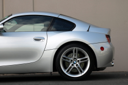 2007 BMW Z4 M Coupe in Titanium Silver Metallic over Black Nappa