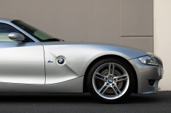 2007 BMW Z4 M Coupe in Titanium Silver Metallic over Black Nappa