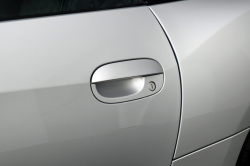 2007 BMW Z4 M Coupe in Titanium Silver Metallic over Black Nappa