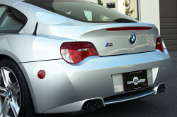 2007 BMW Z4 M Coupe in Titanium Silver Metallic over Black Nappa
