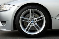 2007 BMW Z4 M Coupe in Titanium Silver Metallic over Black Nappa