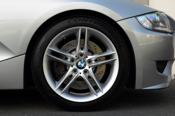 2007 BMW Z4 M Coupe in Titanium Silver Metallic over Black Nappa