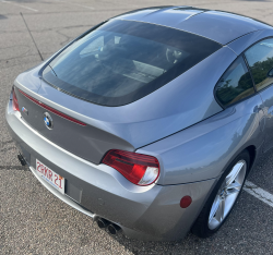 2007 BMW Z4 M Coupe in Silver Gray Metallic over Black Nappa