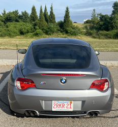 2007 BMW Z4 M Coupe in Silver Gray Metallic over Black Nappa