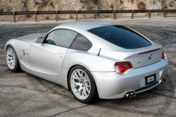 2007 BMW Z4 M Coupe in Titanium Silver Metallic over Black Nappa