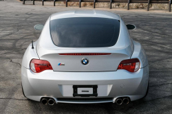 2007 BMW Z4 M Coupe in Titanium Silver Metallic over Black Nappa