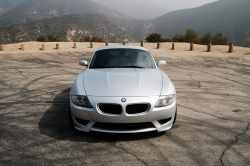 2007 BMW Z4 M Coupe in Titanium Silver Metallic over Black Nappa