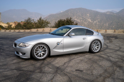 2007 BMW Z4 M Coupe in Titanium Silver Metallic over Black Nappa