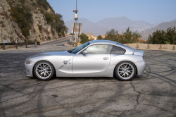 2007 BMW Z4 M Coupe in Titanium Silver Metallic over Black Nappa