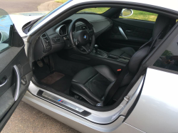 2007 BMW Z4 M Coupe in Titanium Silver Metallic over Black Nappa