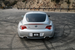 2007 BMW Z4 M Coupe in Titanium Silver Metallic over Black Nappa