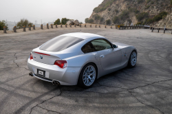 2007 BMW Z4 M Coupe in Titanium Silver Metallic over Black Nappa