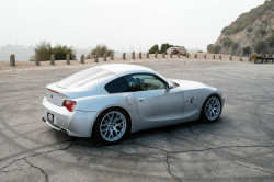 2007 BMW Z4 M Coupe in Titanium Silver Metallic over Black Nappa