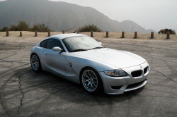 2007 BMW Z4 M Coupe in Titanium Silver Metallic over Black Nappa