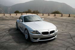 2007 BMW Z4 M Coupe in Titanium Silver Metallic over Black Nappa