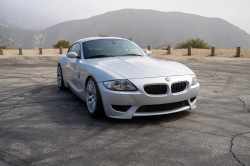 2007 BMW Z4 M Coupe in Titanium Silver Metallic over Black Nappa