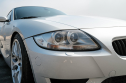 2007 BMW Z4 M Coupe in Titanium Silver Metallic over Black Nappa