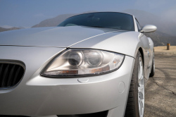 2007 BMW Z4 M Coupe in Titanium Silver Metallic over Black Nappa