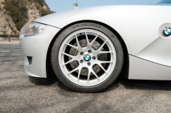 2007 BMW Z4 M Coupe in Titanium Silver Metallic over Black Nappa