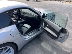 2007 BMW Z4 M Coupe in Titanium Silver Metallic over Black Nappa