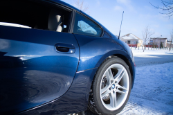 2007 BMW Z4 M Coupe in Monaco Blue Metallic over Light Sepang Bronze Nappa