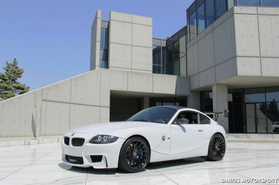 2007 BMW Z4 M Coupe in Alpine White III over Black Nappa