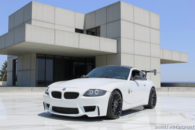 2007 BMW Z4 M Coupe in Alpine White III over Black Nappa