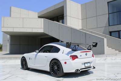 2007 BMW Z4 M Coupe in Alpine White III over Black Nappa