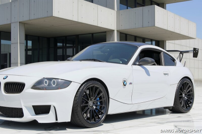 2007 BMW Z4 M Coupe in Alpine White III over Black Nappa