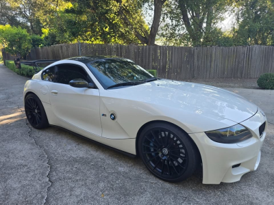 2007 BMW Z4 M Coupe in Alpine White III over Black Nappa