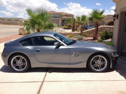 2008 BMW Z4 M Coupe in Space Gray Metallic over Black Nappa