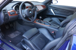 2008 BMW Z4 M Coupe in Interlagos Blue Metallic over Black Extended Nappa