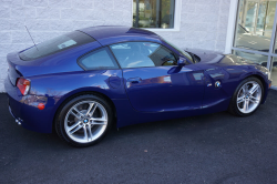2008 BMW Z4 M Coupe in Interlagos Blue Metallic over Black Extended Nappa