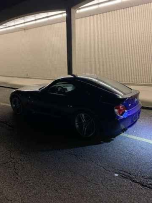 2008 BMW Z4 M Coupe in Interlagos Blue Metallic over Light Sepang Bronze Nappa