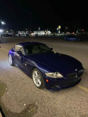 2008 BMW Z4 M Coupe in Interlagos Blue Metallic over Light Sepang Bronze Nappa