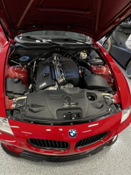 2008 BMW Z4 M Coupe in Imola Red 2 over Black Nappa