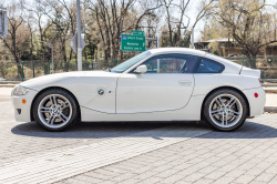 2008 BMW Z4 M Coupe in Alpine White III over Imola Red Nappa