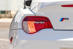 2008 BMW Z4 M Coupe in Alpine White III over Imola Red Nappa