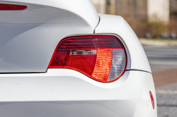 2008 BMW Z4 M Coupe in Alpine White III over Imola Red Nappa