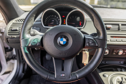 2008 BMW Z4 M Coupe in Alpine White III over Imola Red Nappa