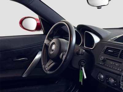 2008 BMW Z4 M Coupe in Imola Red 2 over Black Nappa