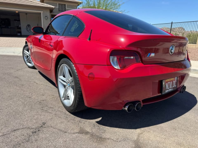2008 BMW Z4 M Coupe in Imola Red 2 over Black Nappa