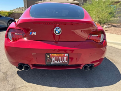 2008 BMW Z4 M Coupe in Imola Red 2 over Black Nappa