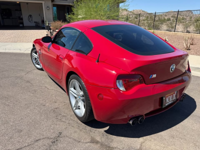 2008 BMW Z4 M Coupe in Imola Red 2 over Black Nappa