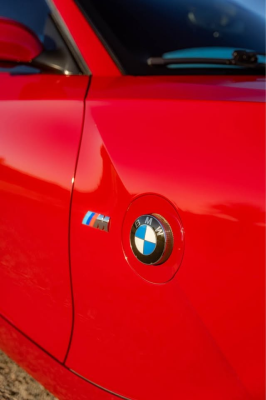 2008 BMW Z4 M Coupe in Imola Red 2 over Black Nappa